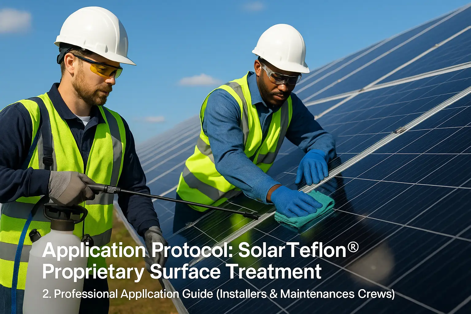Professional Solar Panel Treatment